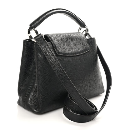 Louis Vuitton Taurillon Capucines BB Black 3 of 9