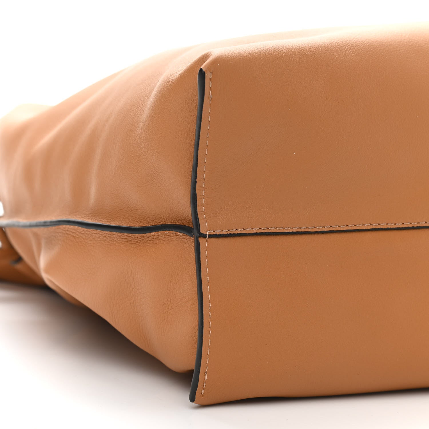 Loewe Calfskin Large Flamenco Knot Bag Warm Desert 8 of 9