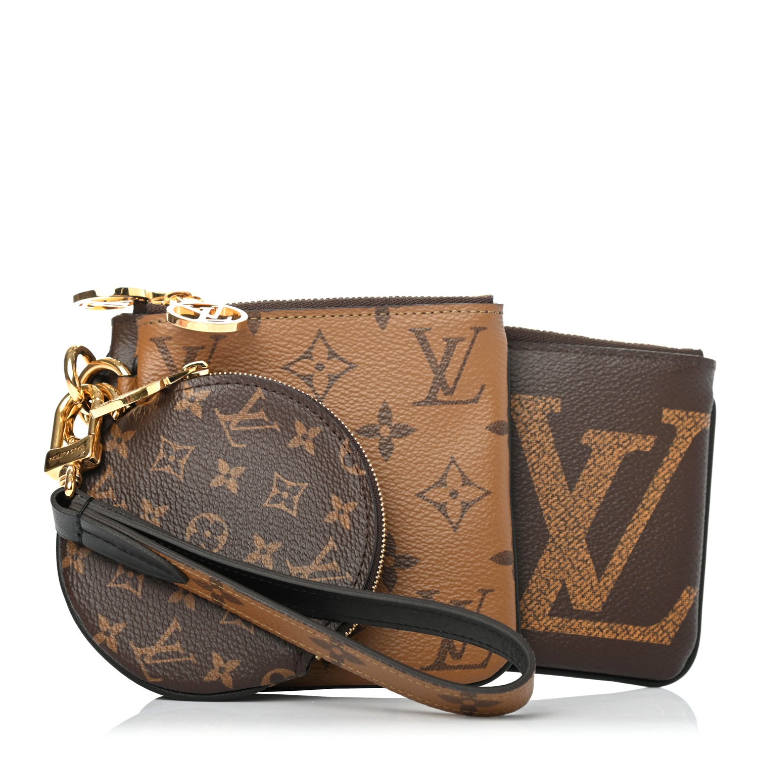Louis Vuitton Reverse Monogram Giant Trio Pouch 1 of 6