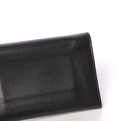 Chanel Goatskin CC Compact Flap Wallet Black 9 of 10