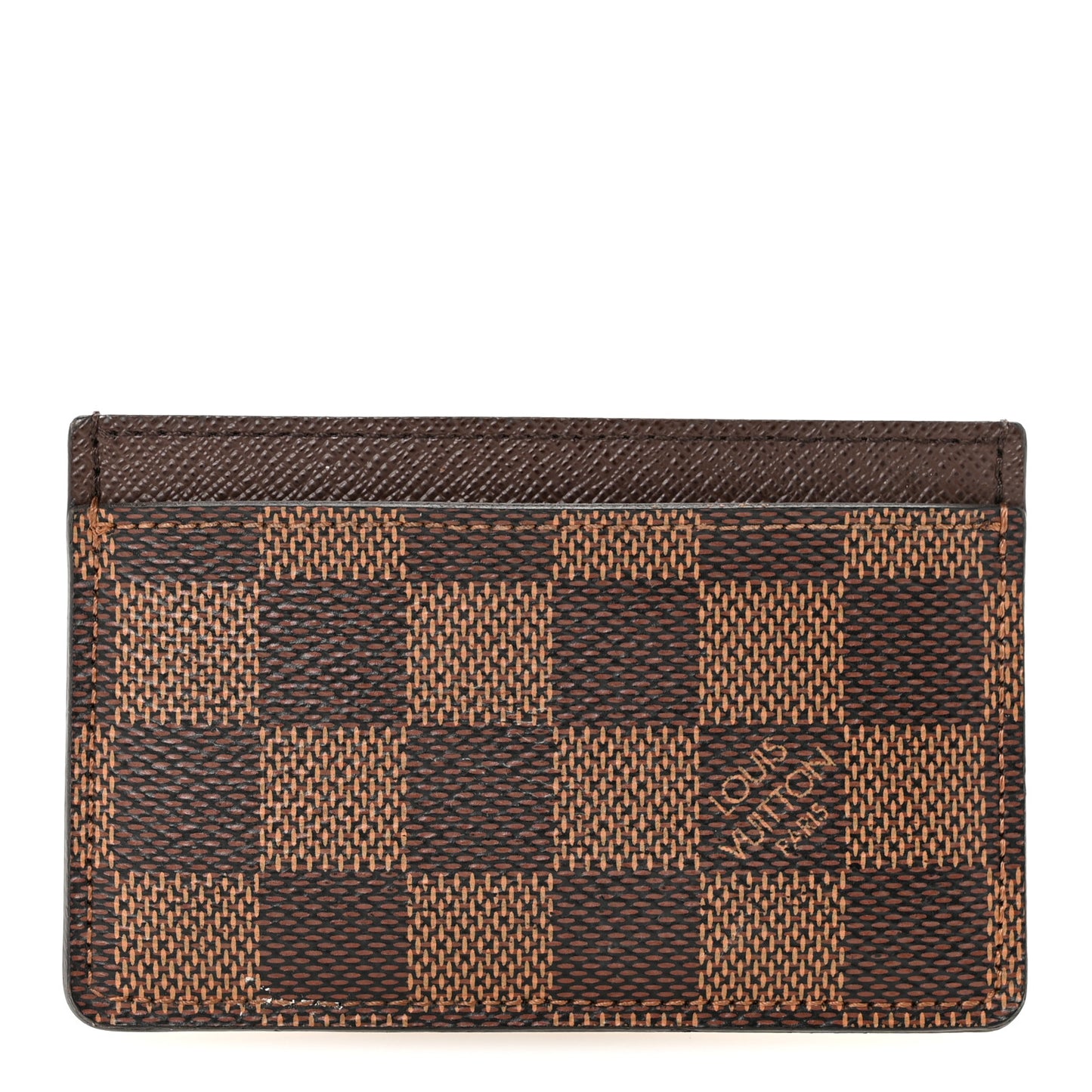 Damier Ebene Card Holder