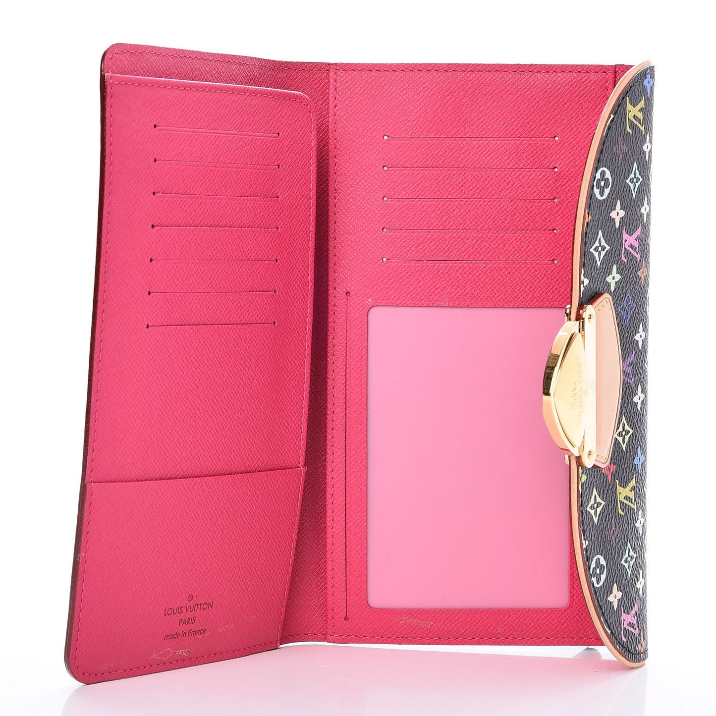 Monogram Multicolor Eugenie Wallet Black Grenade