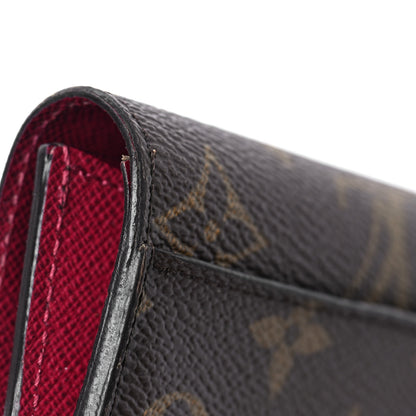 Louis Vuitton Monogram Jeanne Wallet Fuchsia 9 of 9