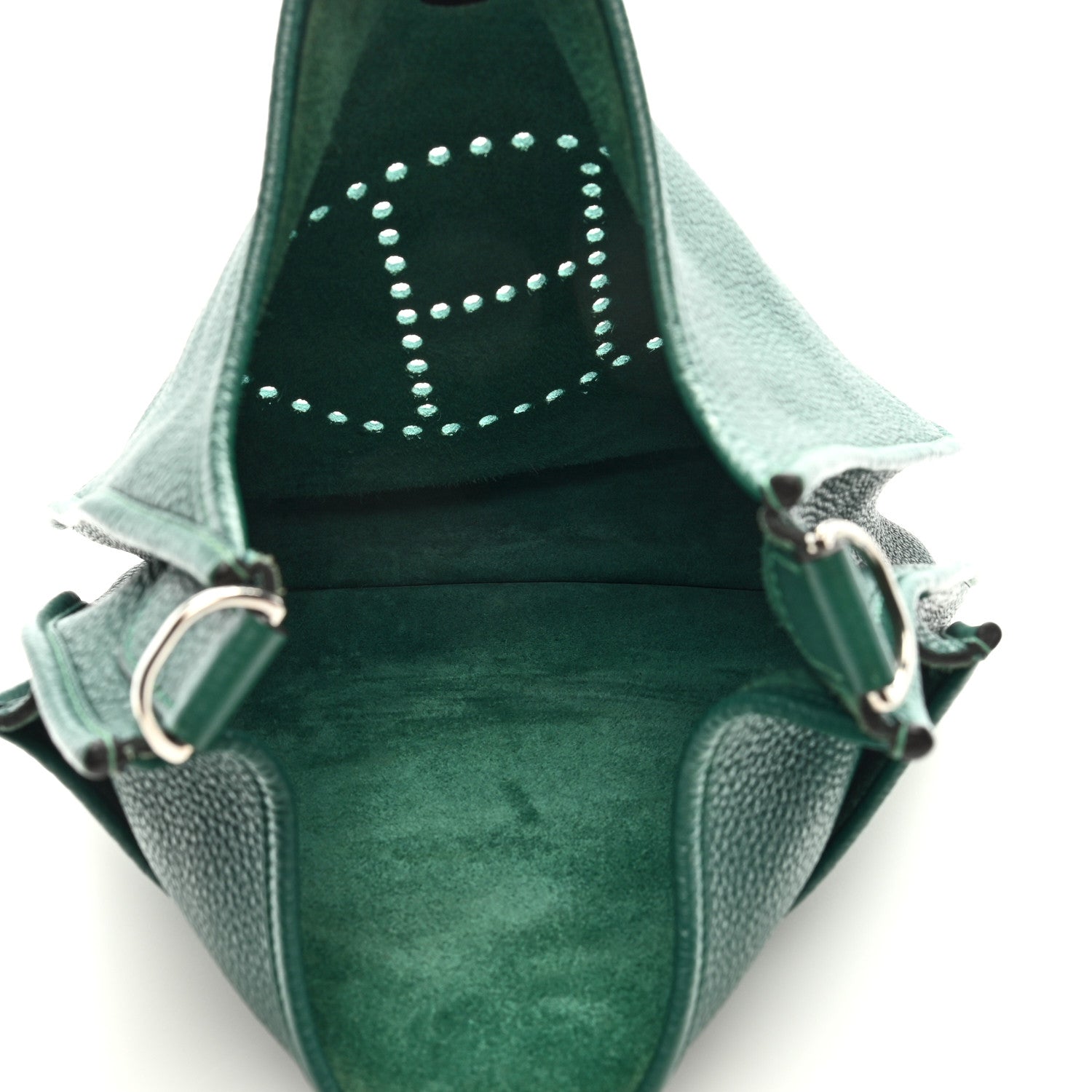 Hermes Taurillon Clemence Evelyne III PM Malachite 5 of 8