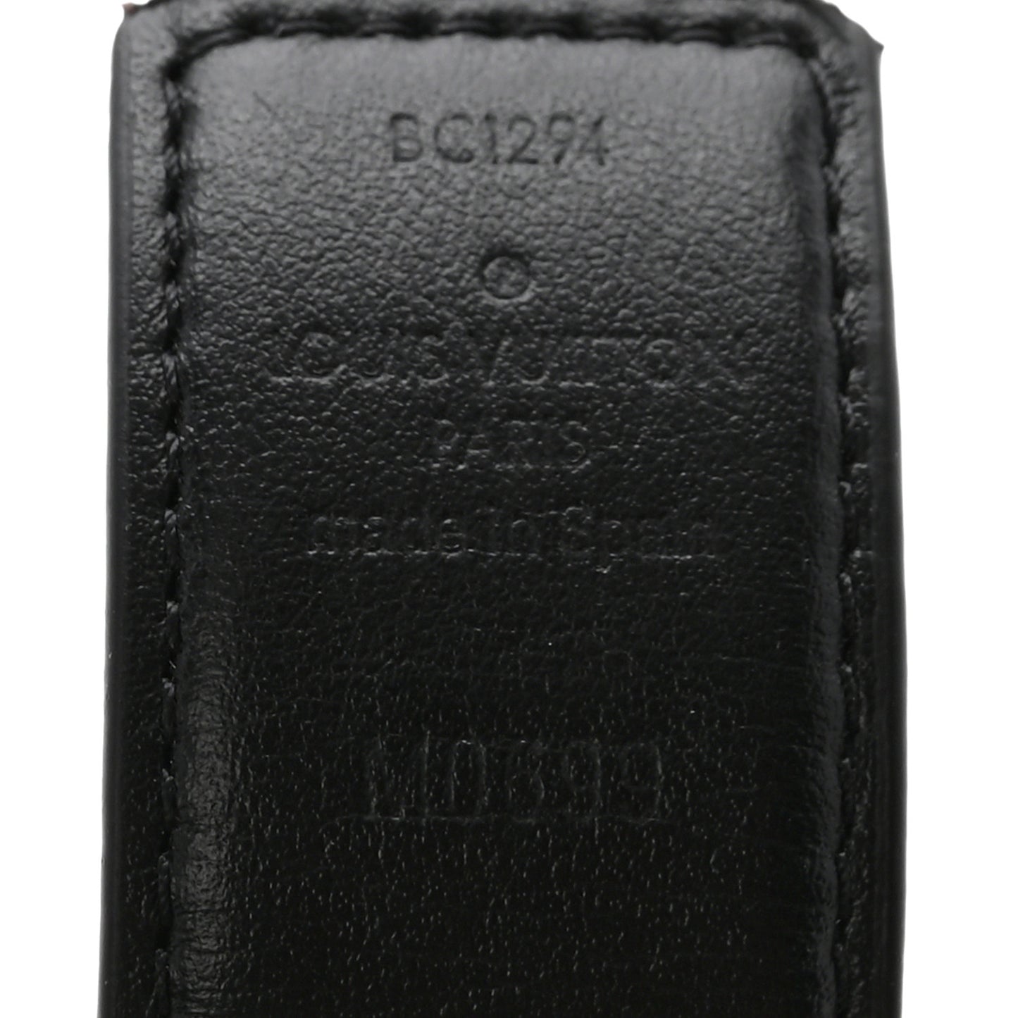Calfskin Monogram 30mm Pretty LV Reversible Belt 90 36 Black