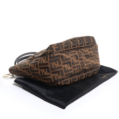 Fendi Zucca Small Chef Shopping Tote Tobacco Moro 4 of 10