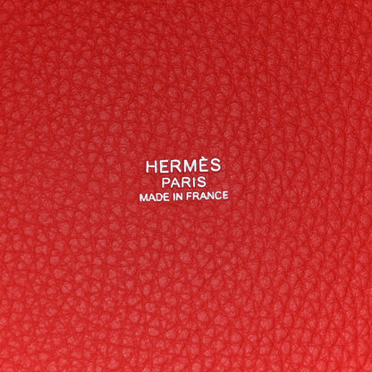 Hermes Taurillon Clemence Picotin Lock TGM Rose Jaipur 6 of 11