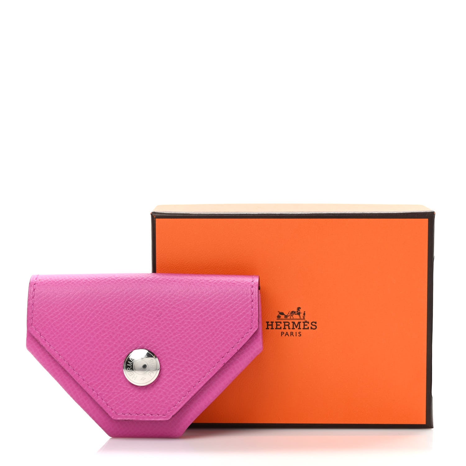 Hermes Epsom 24 Change Purse Magnolia 7 of 7