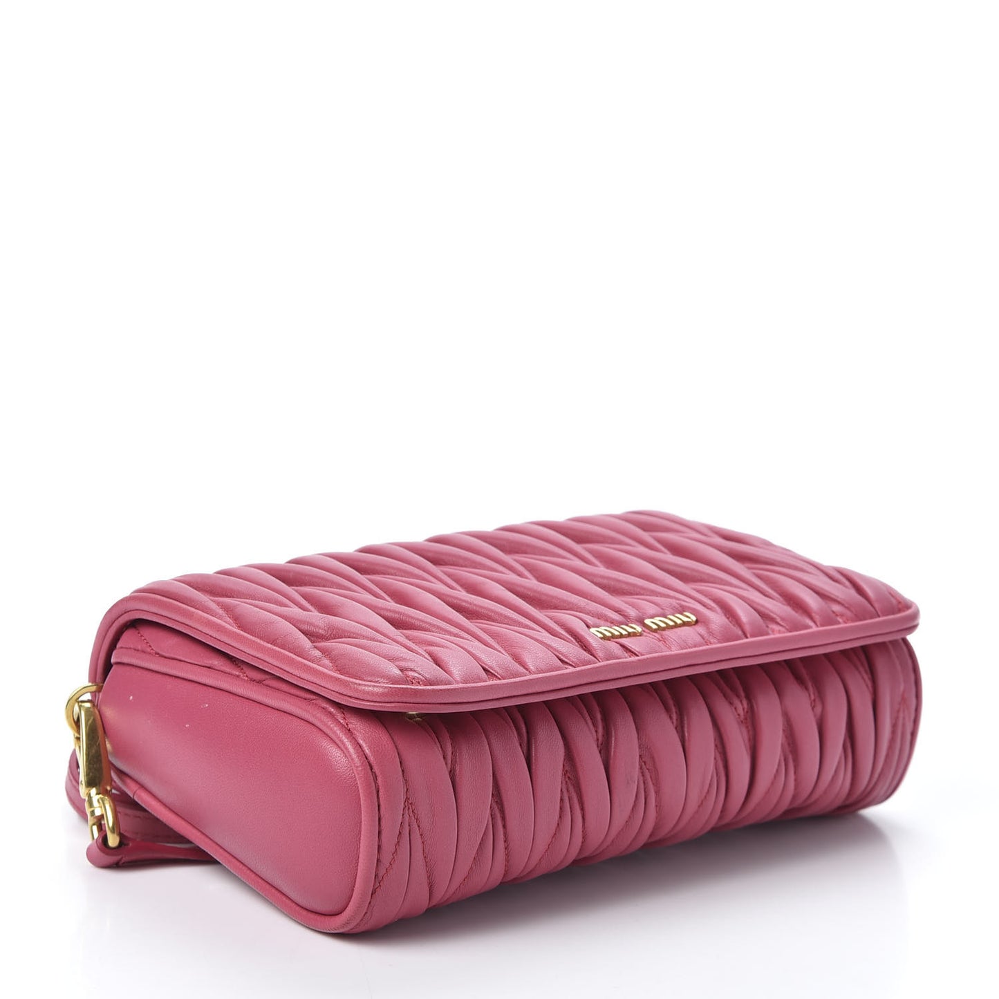 Nappa Matelasse Crossbody Peonia