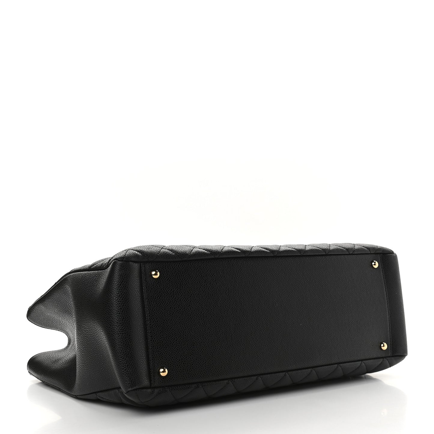 Caviar Quilted XL Grand Shopping Tote GST Black