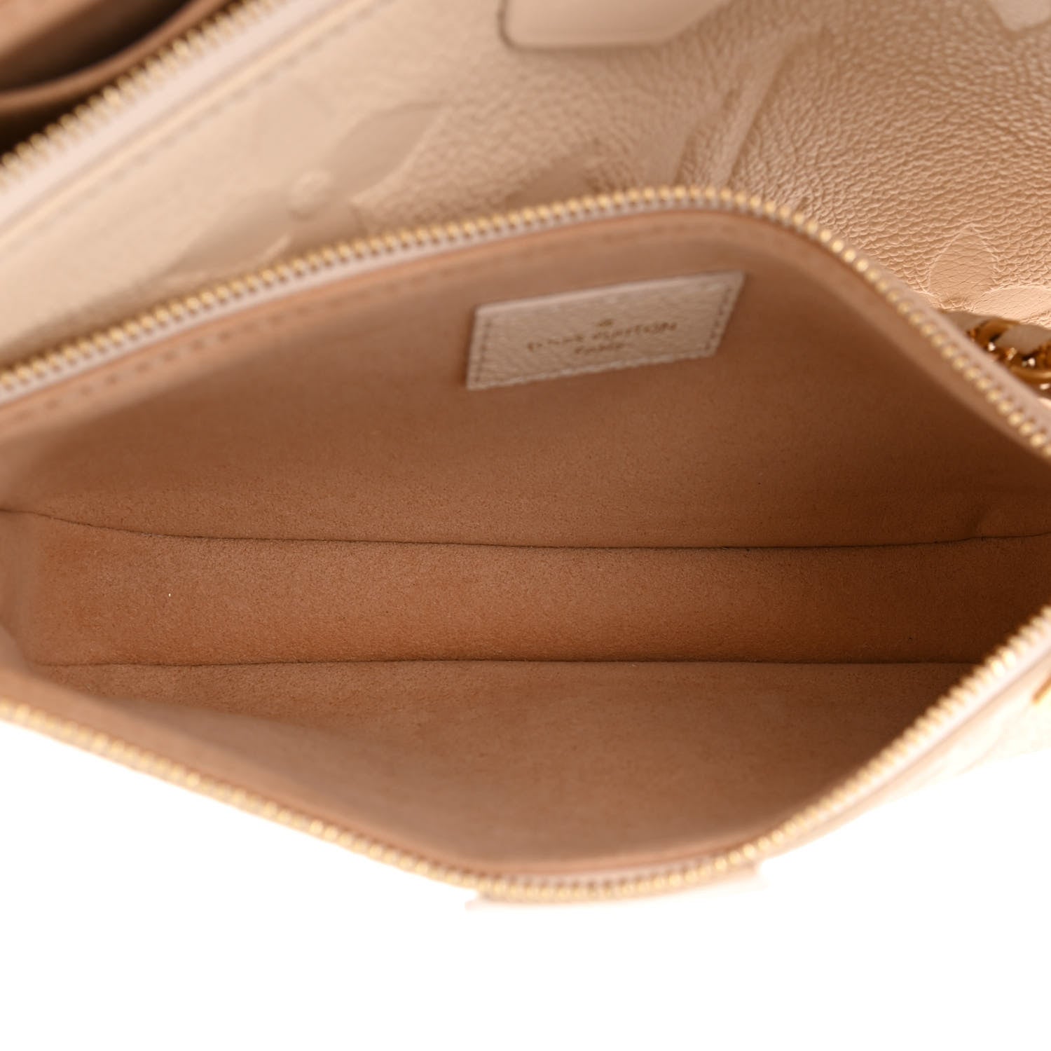 Louis Vuitton Empreinte Monogram Giant Multi Pochette Accessories Cream 6 of 11