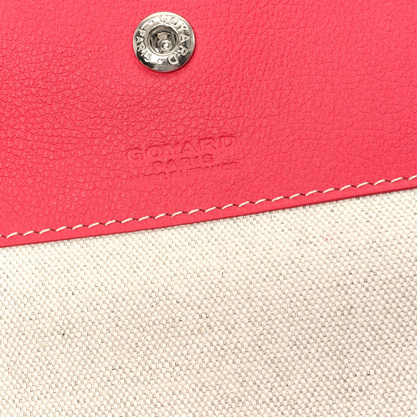 Goyardine Net Aligre Tote Fuchsia