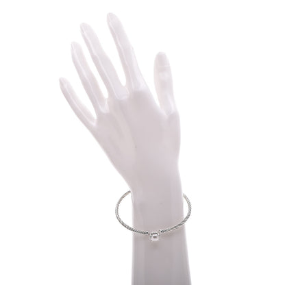 David Yurman Sterling Silver Pearl 3mm Chatelaine Bracelet 2 of 6