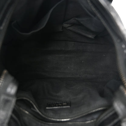 Balenciaga Agneau Spikes Black Hardware S City Black 6 of 12