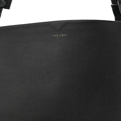 The Row Polished Saddle Calfskin Park Tote Three Black 7 of 11
