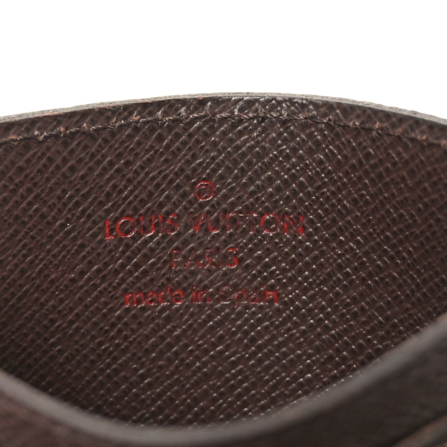 Damier Ebene Card Holder