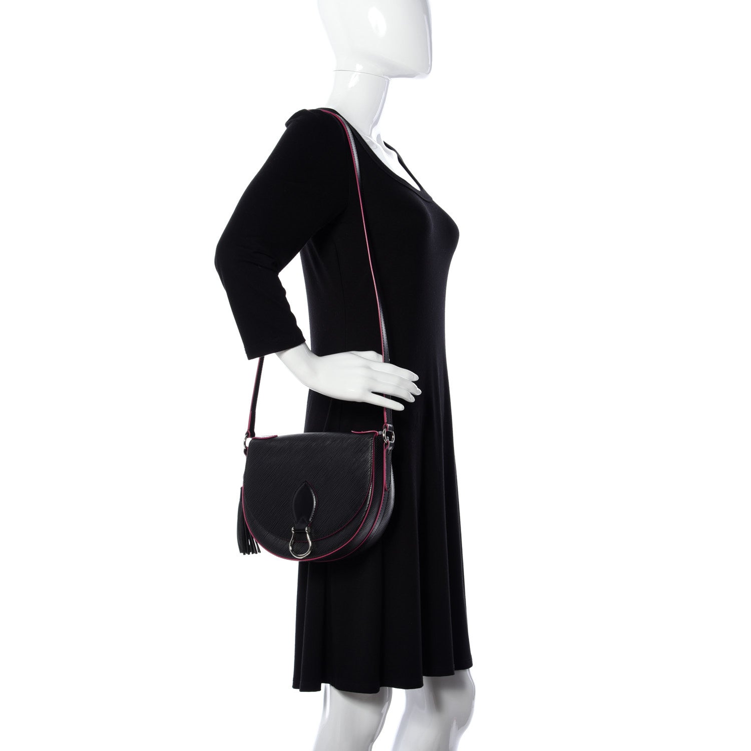 Louis Vuitton Epi Saint Cloud NM Black 2 of 11
