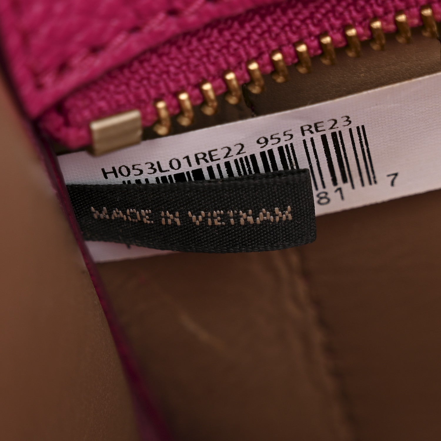 Marc Jacobs Grained Calfskin Mini The Tote Bag Lipstick Pink 7 of 12