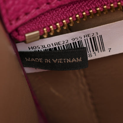Marc Jacobs Grained Calfskin Mini The Tote Bag Lipstick Pink 7 of 12