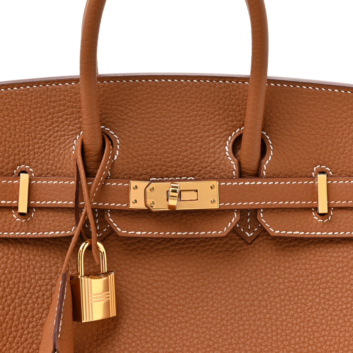 Hermes Togo Birkin 25 Gold 8 of 11