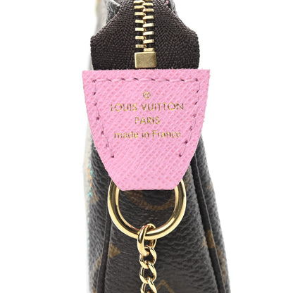 Louis Vuitton Monogram 2022 Christmas Animation Paris Mini Pochette Accessories Pink 5 of 6
