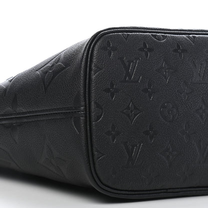 Louis Vuitton Empreinte Monogram Giant Neverfull MM Black 7 of 8