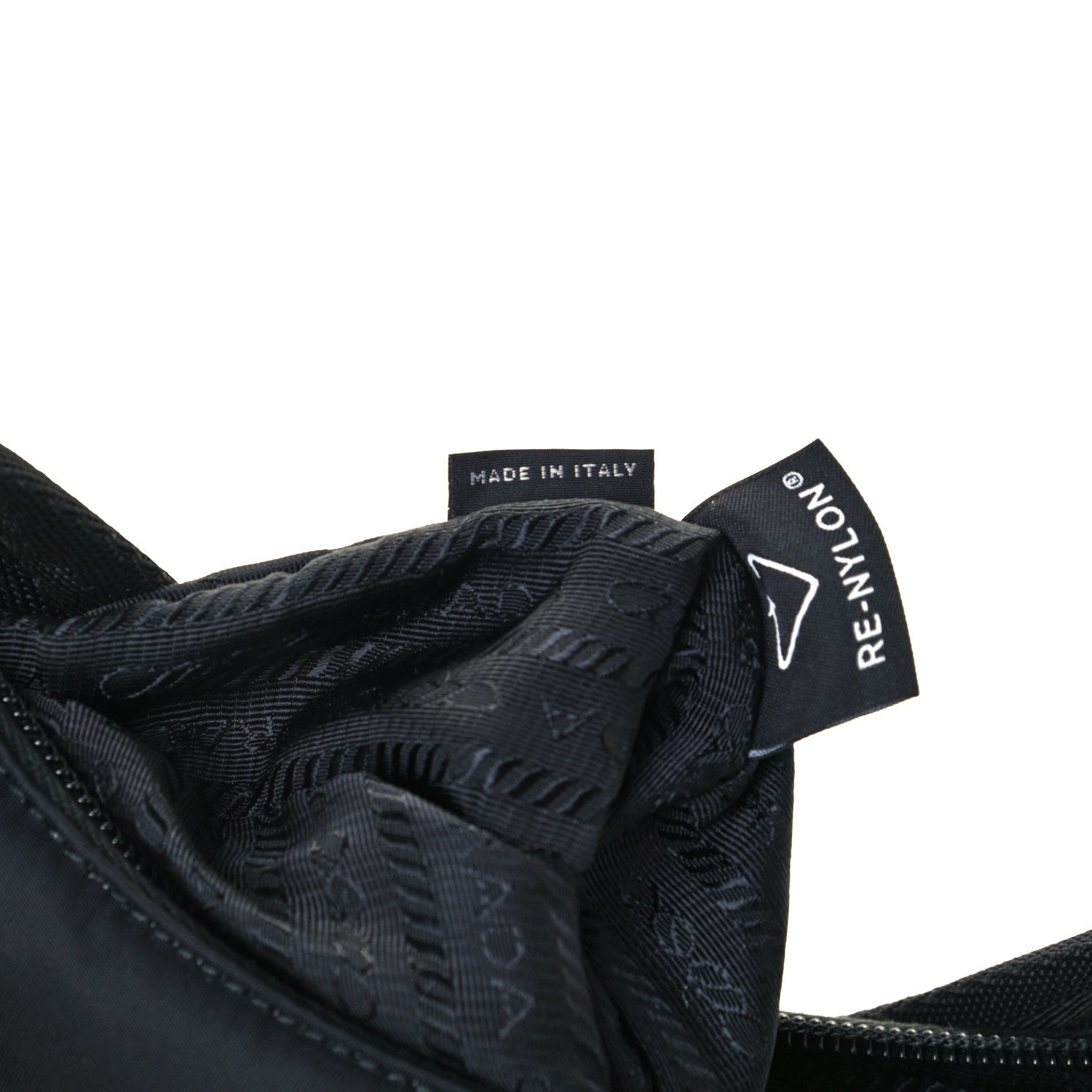 Prada Tessuto Nylon Mini Re-Edition 2000 Bag Black 7 of 13