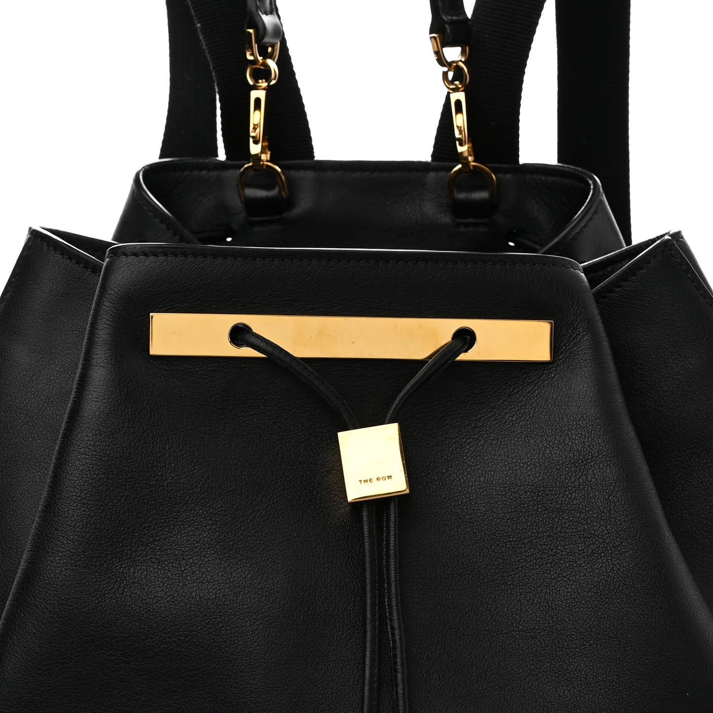 Grained Calfskin Backpack 11 Black