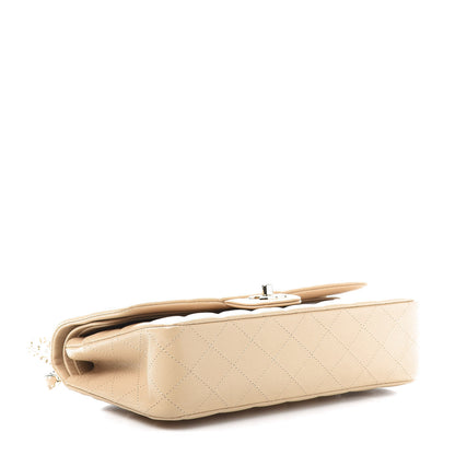 Chanel Caviar Quilted Medium Double Flap Beige Clair 4 of 13