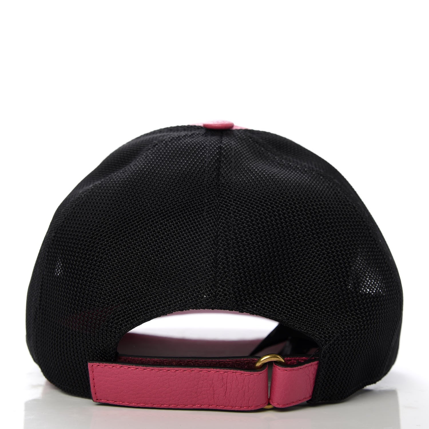 Gucci Cripto Calfskin Logo Baseball Hat L Fuxia Black 4 of 8