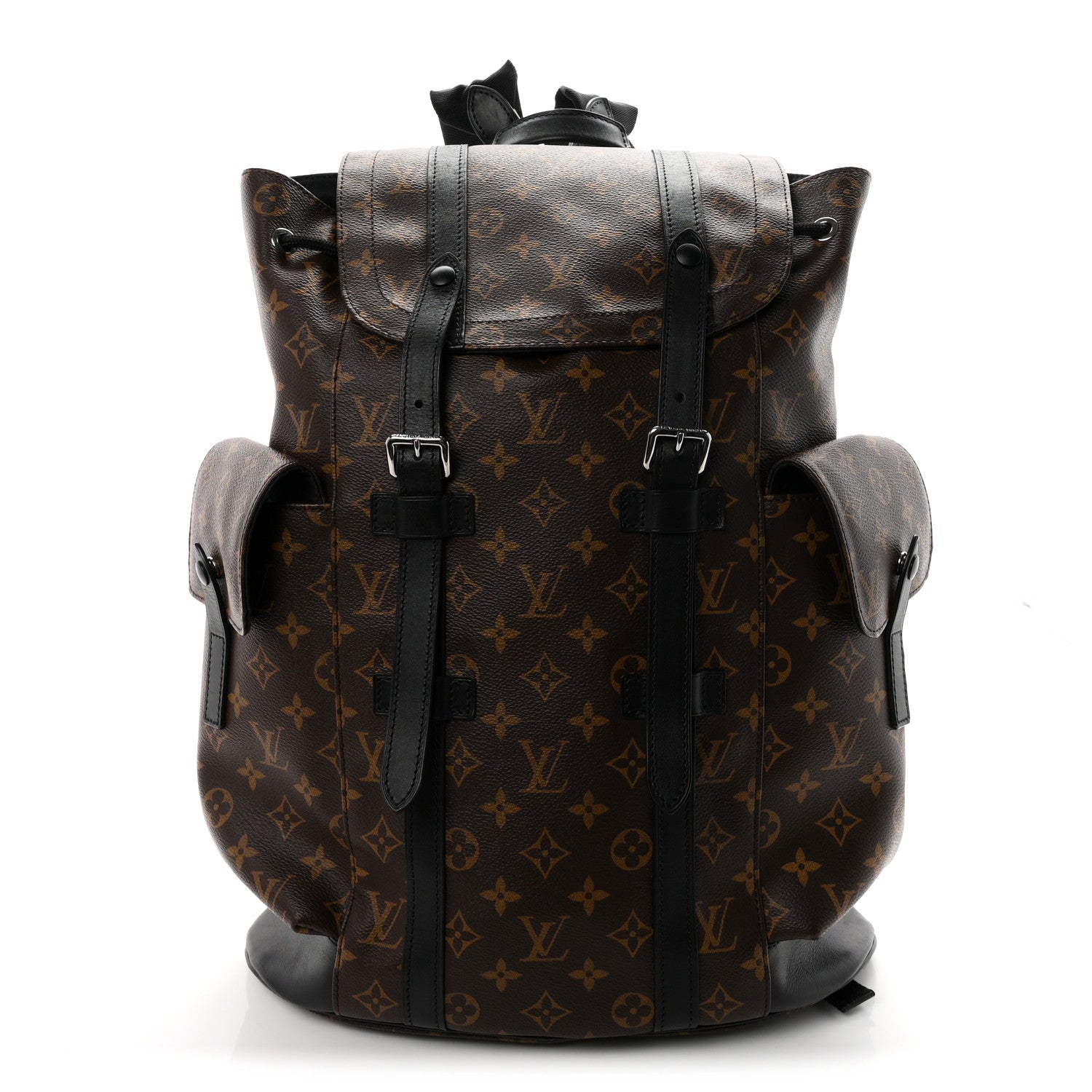 Louis Vuitton Monogram Macassar Christopher PM Backpack 1 of 9
