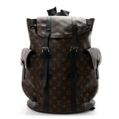 Louis Vuitton Monogram Macassar Christopher PM Backpack 1 of 9