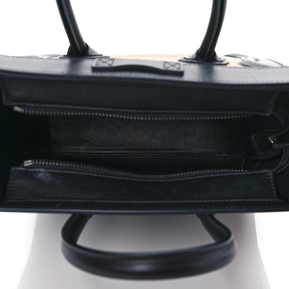 Celine Drummed Calfskin Nano Tri-Color Luggage Antarctic 5 of 11