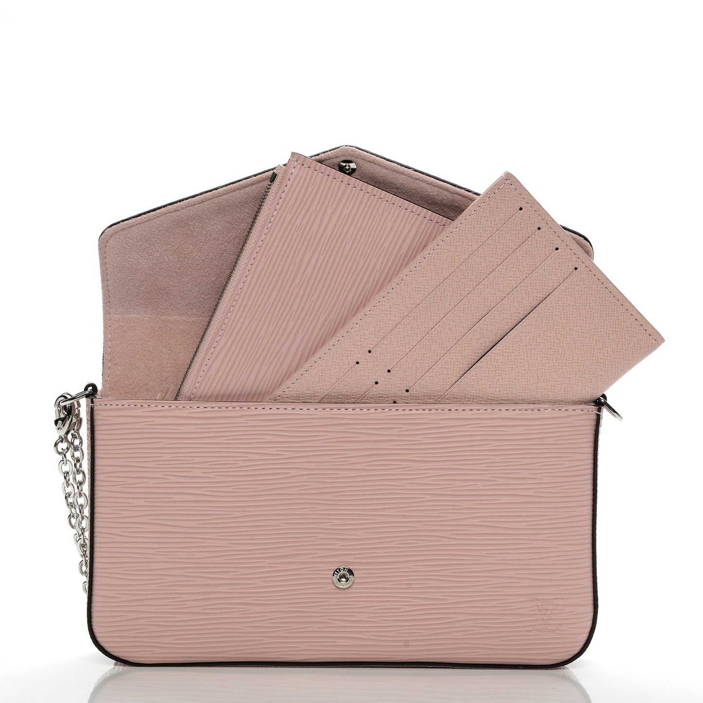 Epi Pochette Felicie Rose Ballerine