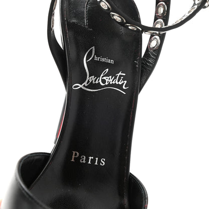 Christian Louboutin Calfskin Embellished Pumpaclou 100 Pumps 36.5 Black 7 of 7