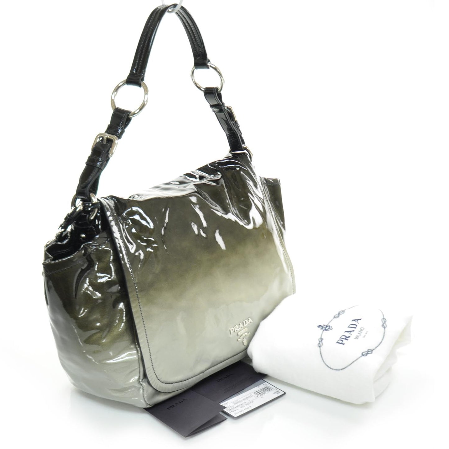 Vernice Sfumata Shoulder Bag