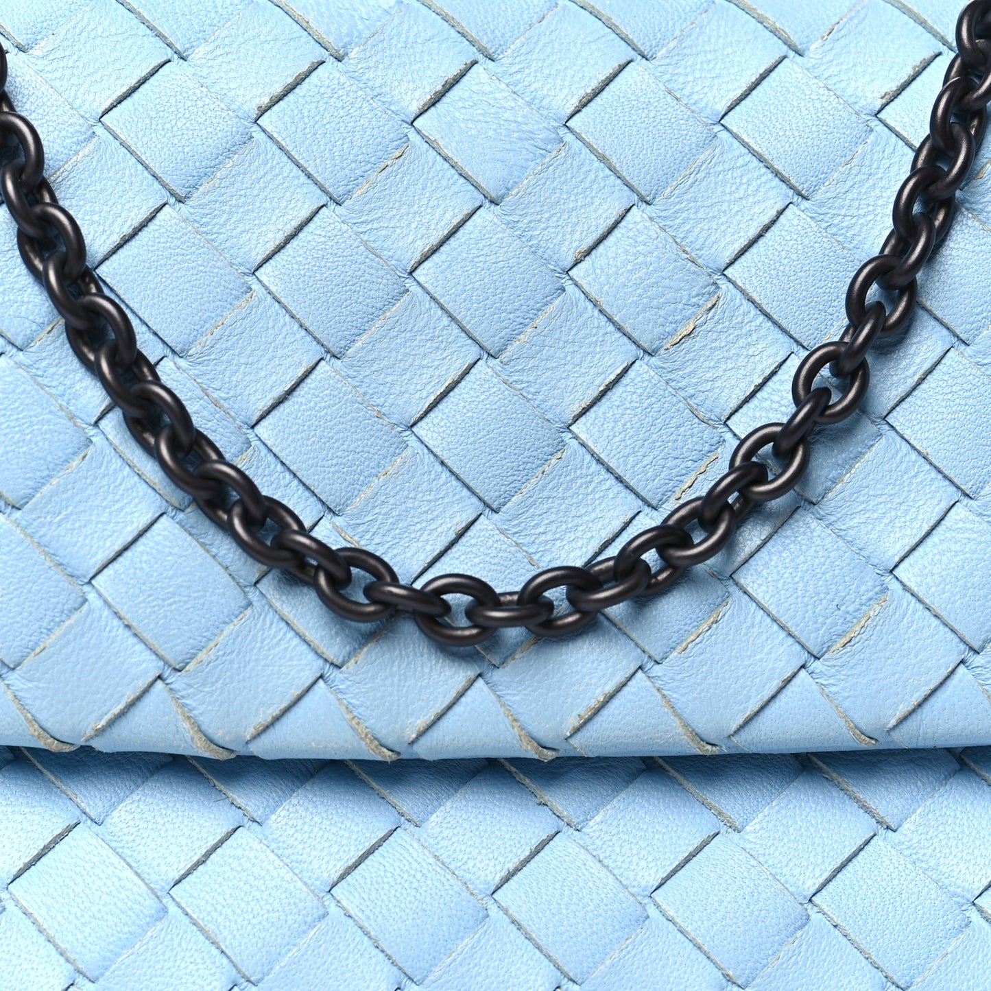 Nappa Intrecciato Small Chain Crossbody Ciel