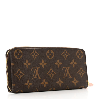 Louis Vuitton LOUIS VUITTON Monogram Clemence Wallet Rose Ballerine 3 of 7