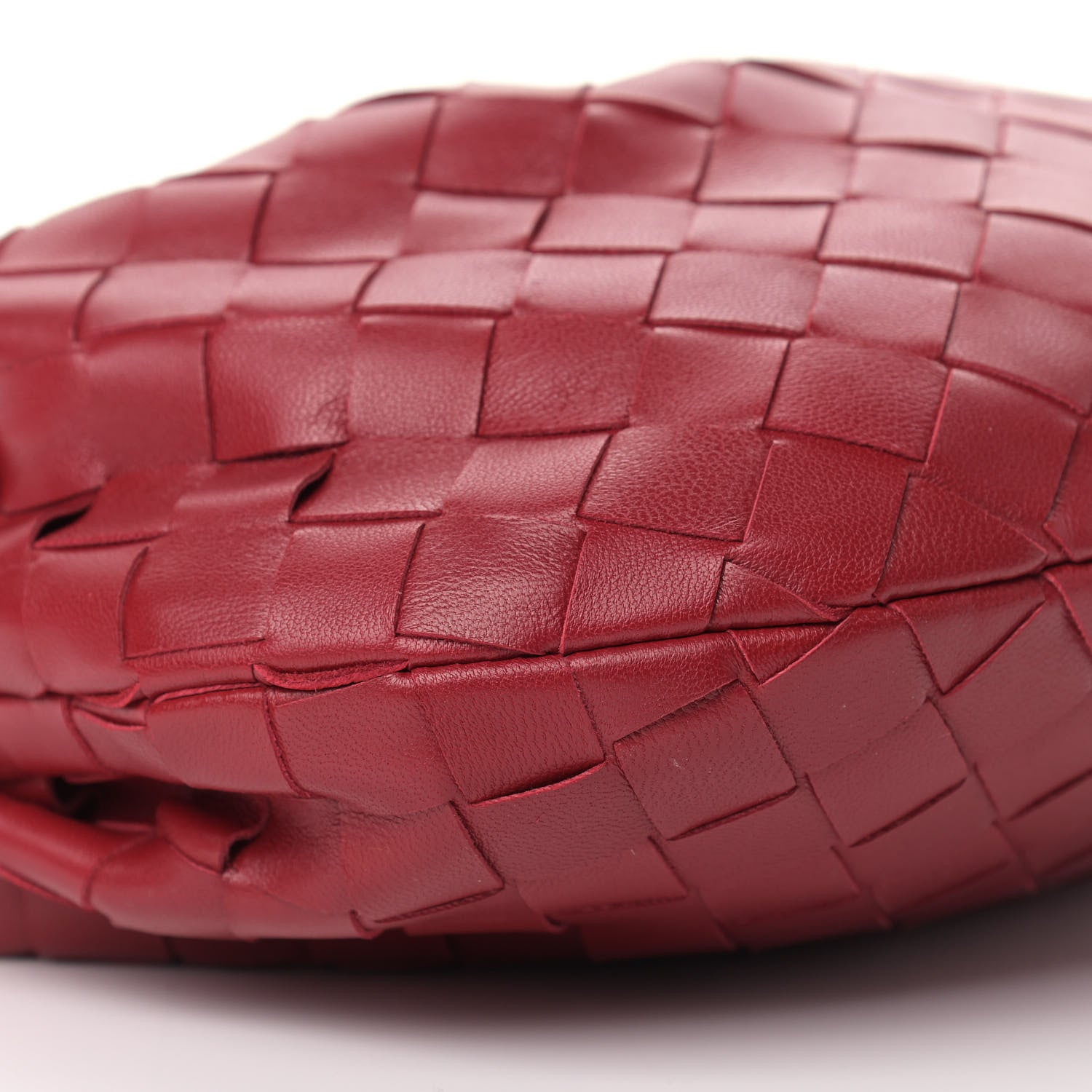Bottega Veneta Nappa Intrecciato Mini Jodie Dark Red 8 of 9
