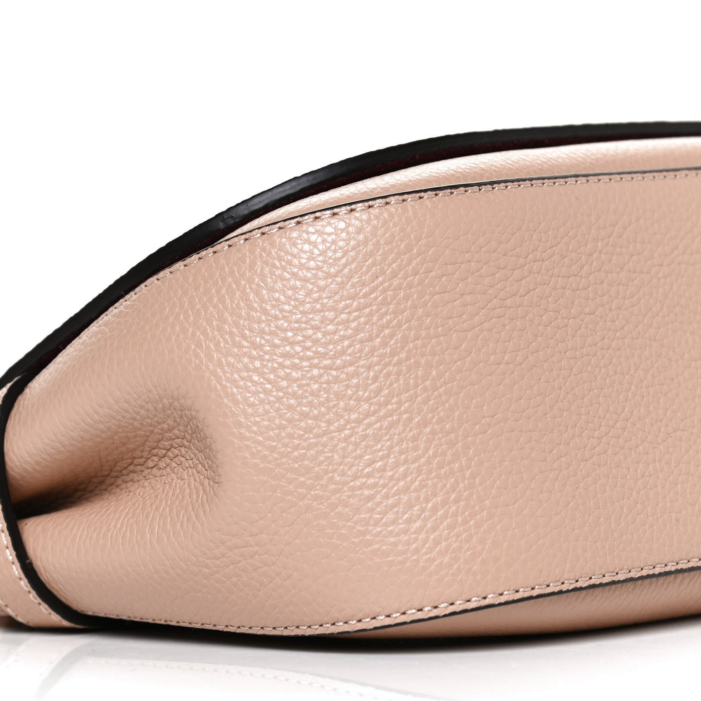 Small Classic Grain Calfskin Small Amberley Satchel Rosewater