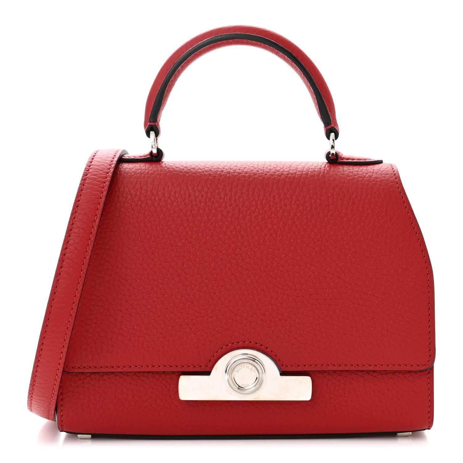 Moynat Taurillon Blush Rejane BB Red 1 of 10