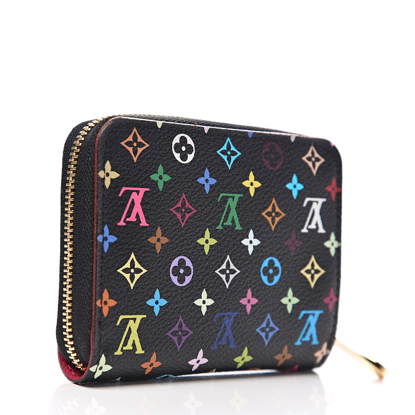 Monogram Multicolor Zippy Coin Purse Black Grenade