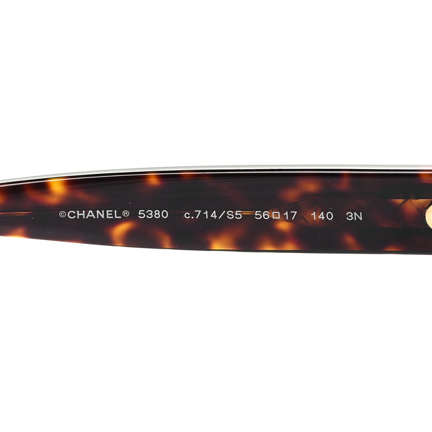 Chanel Acetate Runway Square Sunglasses 5380 Dark Tortoise 5 of 8