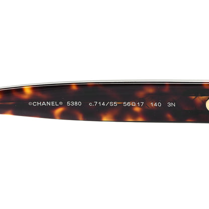 Chanel Acetate Runway Square Sunglasses 5380 Dark Tortoise 5 of 8
