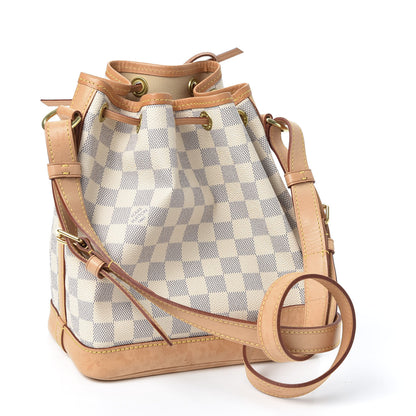 Louis Vuitton Damier Azur Noe BB 2 of 10