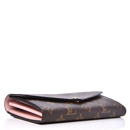 Louis Vuitton Monogram Sarah Wallet NM Rose Ballerine 3 of 5