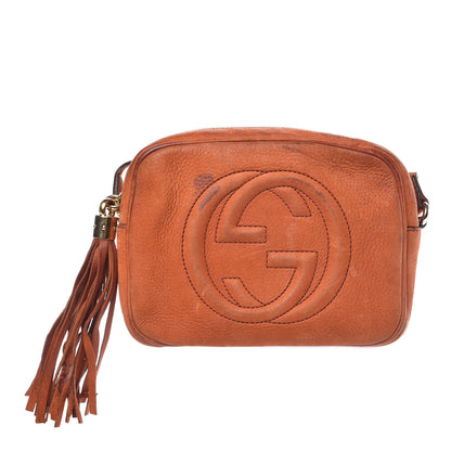 Gucci Vitello Range Small Soho Disco Bag Old Whisky 1 of 21