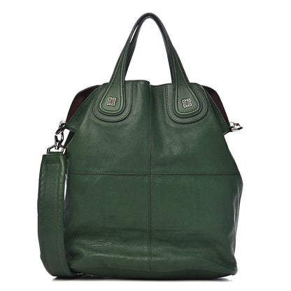 Givenchy Grained Calfskin North South Nightingale Green 1 of 10