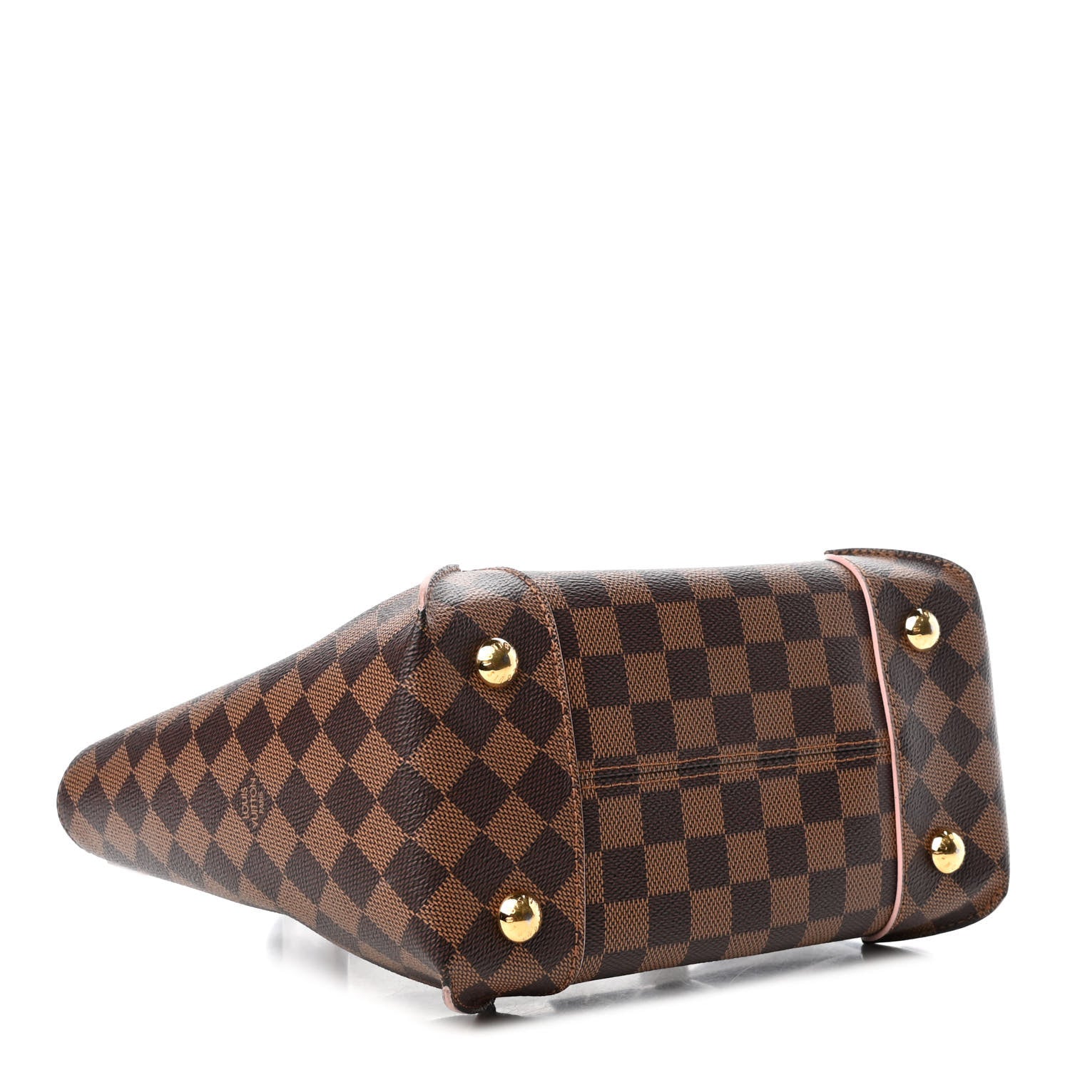 Louis Vuitton Damier Ebene Caissa Tote PM Rose Ballerine 3 of 4