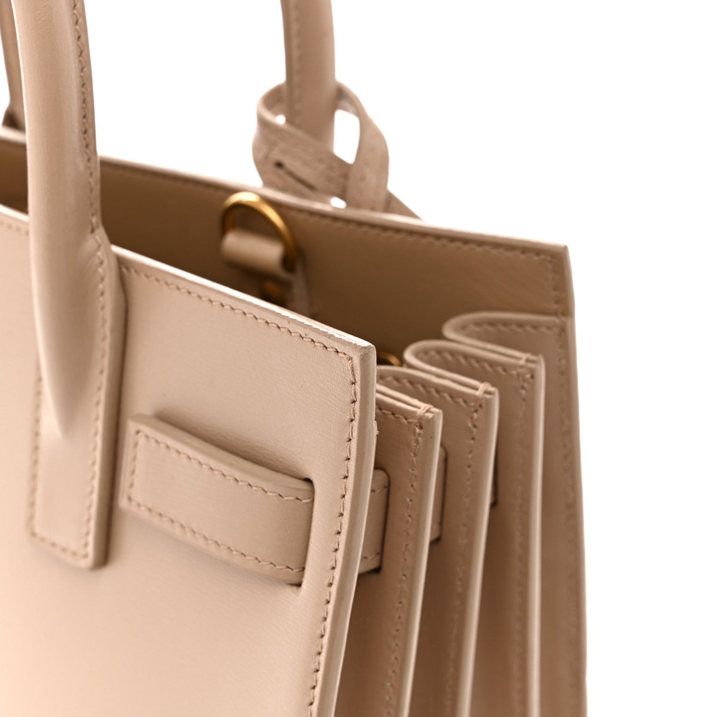 Calfskin Nano Sac De Jour Beige
